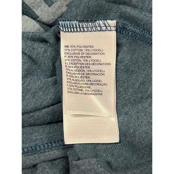 The North Face Mens Blue Graphic Logo Tee Shirt Size Medium M Short Sleeve EUC - Picture 6 of 7